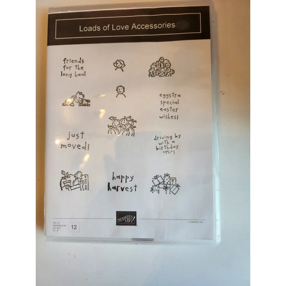 INVENTORY REDUCTION SALE. Stampin' Up LOADS OF LOVE ACCESSORIES  B4